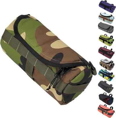 Stuurtas Fiets - Fietstas Voorzijde - Opslag Fietstocht - Waterbestendig Ontwerp - 2 Liter Capaciteit - Camo Print