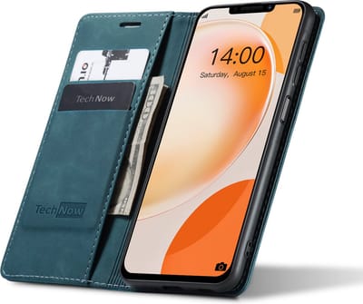 Hoesje geschikt voor Huawei Nova Y91 - Book Case Leer Slimline Blauw
