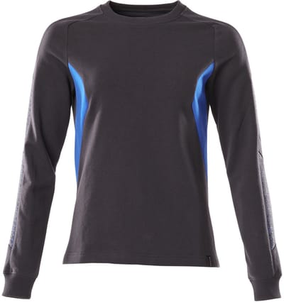 Mascot Accelerate Sweatshirt 18394-962 - donkermarine/helder blauw - 2XL