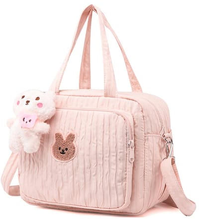 Tassen - Schoudertassen - Luiertassen - Handtassen - Crossbodytassen - Luiertassen, geschikt voor dagelijkse uitstapjes en reizen, roze.Afmetingen: 23 x 14 x 20 cm
