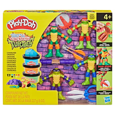 Play-Doh Teenage Mutant Ninja Turtles Cowabunga Creations Speelset