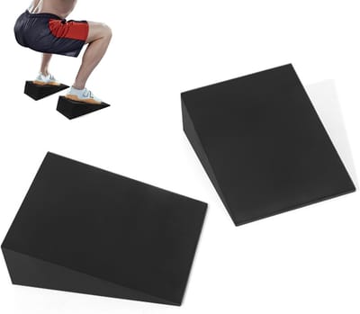 Angled Plane en Calf Stretching Platform voor Squats en Calf Stretch - Ideaal voor Gymnastics en Oefeningen Binnen en Buiten