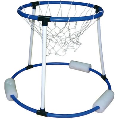 Sporti France Basketbalring Voor Zwembad Zilver
