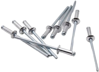 Blindklinknagels - Aluminium popnagels - Bevestigen van materialen - Praktisch open ontwerp - 138 stuks - Aluminium