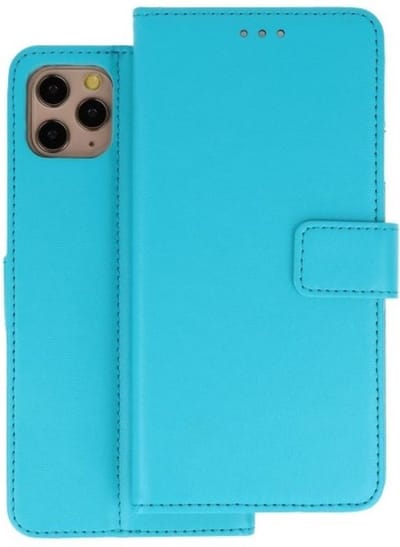 Booktype Telefoonhoesjes - Bookcase Hoesje - Wallet Case - Geschikt voor iPhone 11 Pro - Blauw
