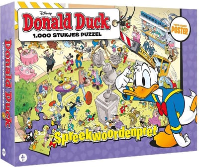 Disney Donald Duck - Puzzel - Spreekwoordenpret 1 - 1.000 stukjes