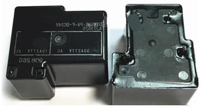 Elektromechanisch relais - Schakelcomponent - Schakelen van circuits - Normaal open contact - 30A contactstroom - Zilverkleurig