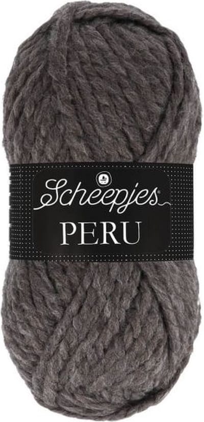 Scheepjes Peru - 30 donkerbruin - Alpaca/Acryl Bulky Dik Garen