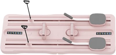 Pilates Board - Glijplank Fitness - Core Versterken - Opvouwbaar Ontwerp - 105x40cm - Roze