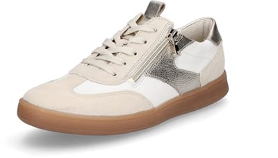 Waldläufer Daisy Sneakers - Leer - Dames - Beige - Maat 37