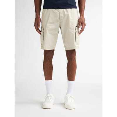 Petrol Industries - Heren Twill shorts Overdrive - Wit - Maat S
