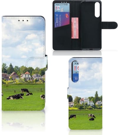 Sony Xperia 1 II Telefoonhoesje met Pasjes Koeien