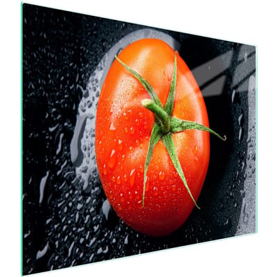 TMK ArtDeko - Snijplank van glas - 52x30 cm - Gehard glas - Antislip