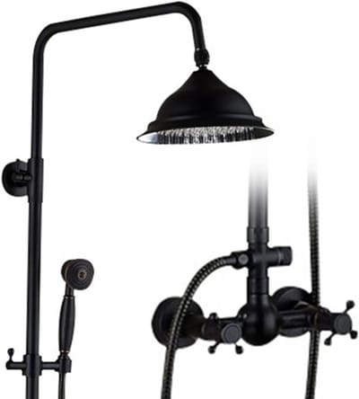 DailySupplies® Regendouche Zonder Kraan - Regendouchekop - Regendouches - Regendoucheset - Zwart