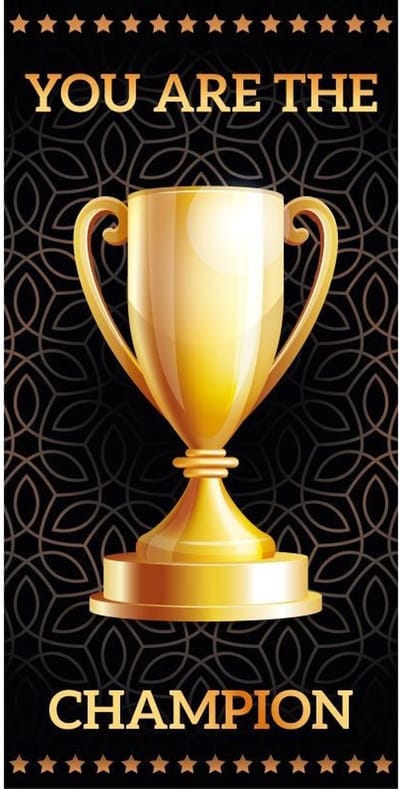 Faro Strandlaken, Champion - 70 x 140 cm - Katoen