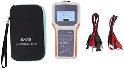 Zonnepaneel Tester - PV Meter - Paneel Controleren - Automatische MPPT Detectie - 400W 60V - Zwart