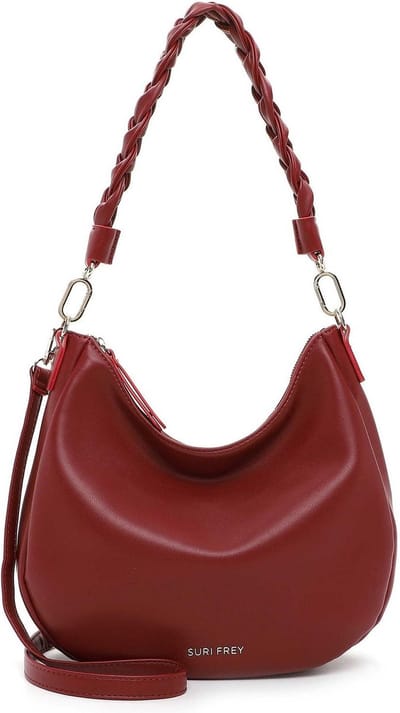 SURI FREY Schoudertas Tiffany Shoulder Bag Darkred Donkerrood