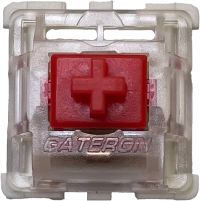 Gateron Milky Red Pro Mechanische Switches - Linear - 30 stuks
