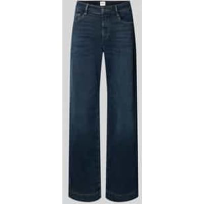 Brax Dames Jeans  Style MAINE USED DARK BLUE, denim blauw regular, maat 40