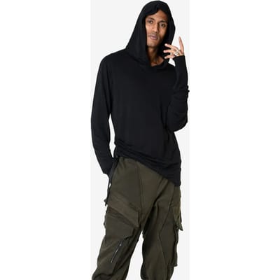 La Haine Inside Us stoppen Hood LM214 Mannen zwart
