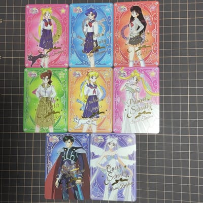 Sailor Moon Tsukino Usagi Kino Makoto ACG Doe-het-zelf Zelfbeheersing Verzamelen Handtekening Ruil Flash Card Anime Cartoon Origineel Hoge Kwaliteit Cadeau
