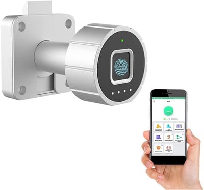Biometrisch Ladeslot met Vingerafdruk en Bluetooth voor Kast en Bureau - Sleutelloze Kastvergrendeling