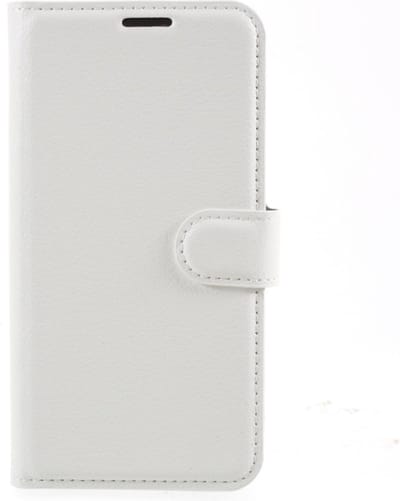 Coverup Hoesje - Geschikt voor iPhone 12 / 12 Pro Hoesje - Coverup Book Case - Wit