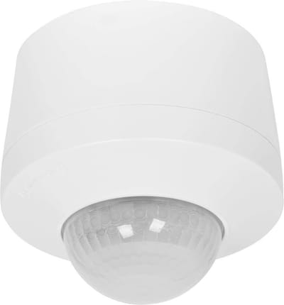 Kopp infrarood aanwezigheidsmelder 360° 30m detectiebereik opbouw master 2000W geschikt voor LED - Infracontrol zuiverwit (827807006)