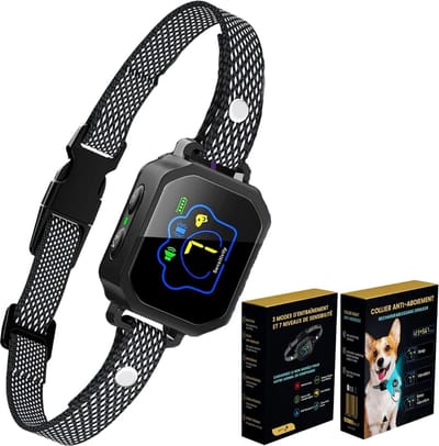 Anti Blafband - Anti Blaf Apparaat - Blafband - voor Kleine en Grote Honden - Opvoedingshalsband