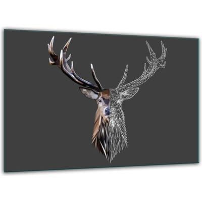 TMK ArtDeko - Gehard Glas Snijplank - 30x22 cm - Kras- en Hittebestendig