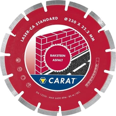 diamantzaagblad baksteen en asfalt 115mm
