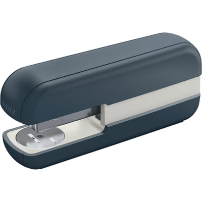 Leitz Cosy Nietmachine - Nietjesmachine Tot 30 Vel - Inclusief Nietjes - Ideaal Ideaal voor Thuiskantoor/Thuiswerken  - Fluweel Grijs