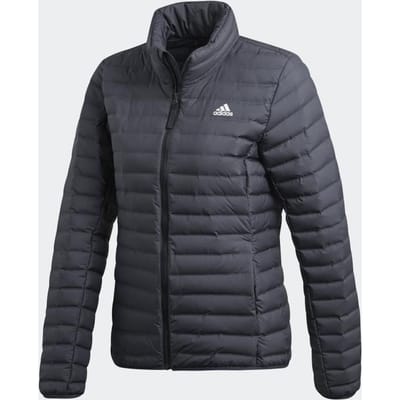 adidas - Maat M VARILITE SOFT Dames Sportjas - Carbon