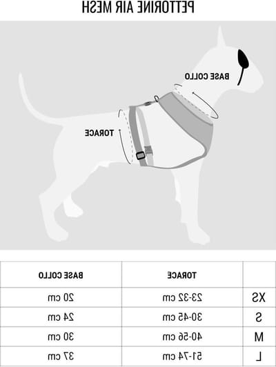 Honden Harnas - Ademend Tuigje - Veilig Wandelen - Gemaakt in Italië - Maat XS - Blauw