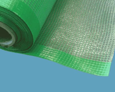 AGRI plus Gitterfolie 4,0 × 15,0 m – Gewapende kassenfolie met nagelrand