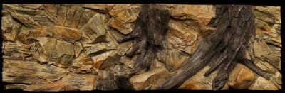 Ceramicnature Achterwand Aquarium Root 146 Cm Polyeste. Bruin