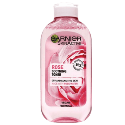 Garnier SkinActive Rose Kalmerende Toner voor Droge & Gevoelige Huid - 200 ml