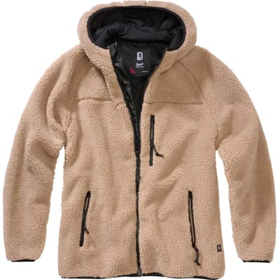 Brandit - Teddyfleece Jacket - XS - Bruin