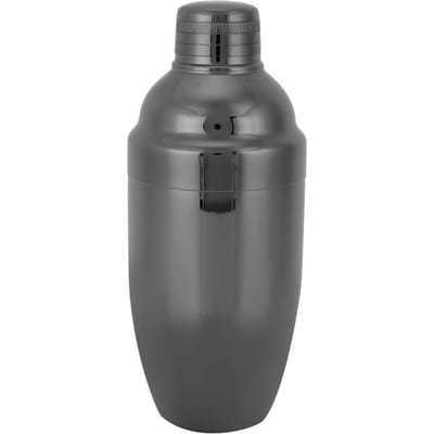 Modieuze Cocktailshaker van Roestvrij Staal Schudgereedschap Barbenodigdheden AccessoiresZwart zwart