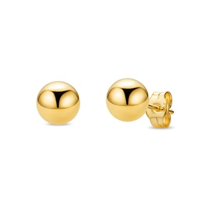 Miore Pure Oorbellen ‚Äì 9 Karaat - Kleur Geelgoud - Knopjes