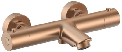 DutchLine - Thermostatische Badkraan - S-Line - Geborsteld Brons
