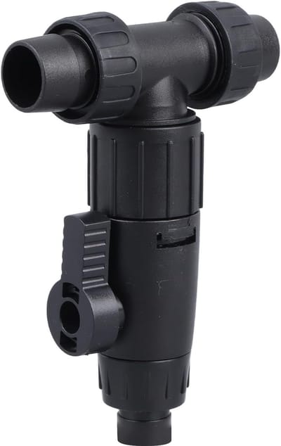 Aquarium Waterwissel Connector met 3-Weg Power Controle voor Onderhoud van Aquaria met 16/22mm Slang