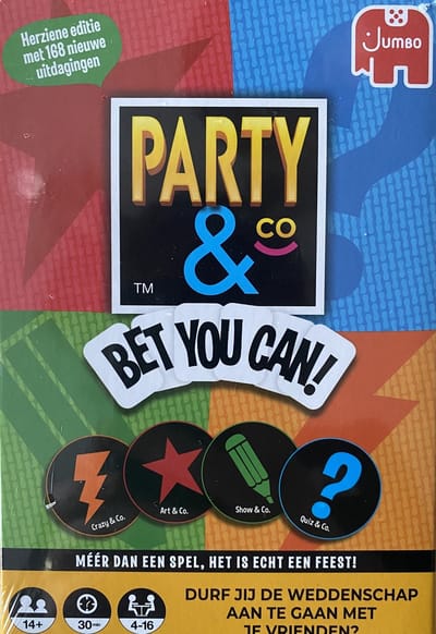 Party & Co Bet You Can! jumbo partyspel