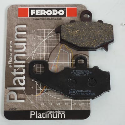 Plaquette de frein Ferodo pour Moto Kawasaki 900 Ninja 2002 à 2003 ZX900EFA / AR Neuf