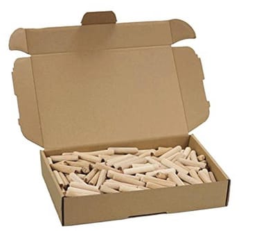 Houten Deuvels 8x35 mm - 500 stuks - Hoogwaardig Beukenhout