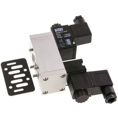 5/2 ISO 5599-1 Bi-Stabiel Magneetventiel 24V AC 2-10bar/28-140psi Airtec