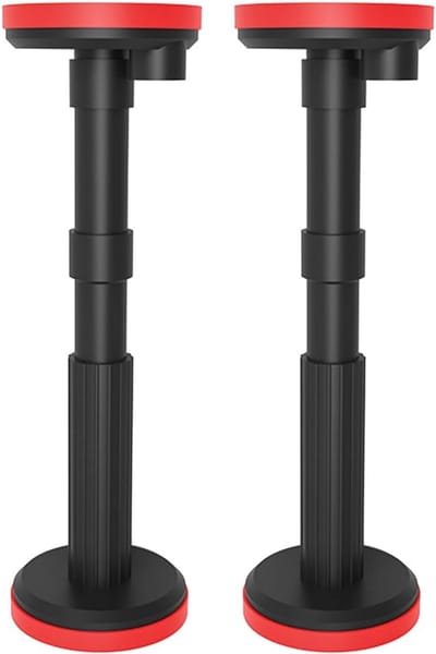 2x Telescopische Steunstang 18-44 cm Verstelbaar - Hoge Kwaliteit Nylon Ondersteuningssysteem