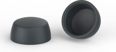 10 stuks - Afdekkapjes voor schroeven - Mat - 16mm - Antracietgrijs RAL 7016