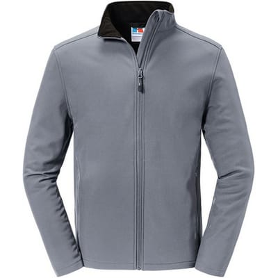 Russell Heren Essential Soft Shell Jas (IJzergrijs)