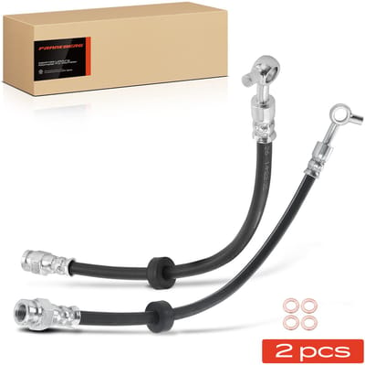 Frankberg 2x remslang achter links/rechts voor Mazda MPV II 2.0L 2.3L